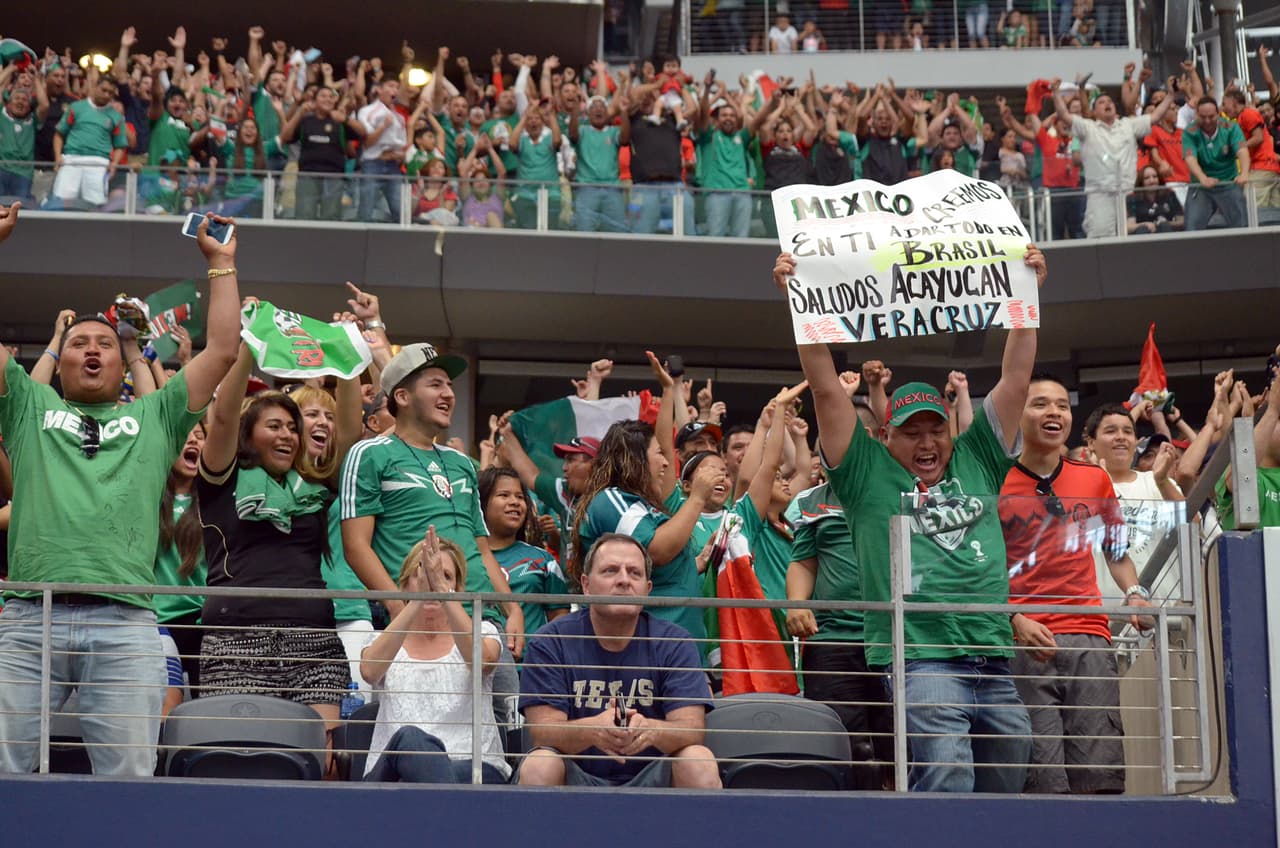 Un partido lleno de emociones en el 'Cowboys Stadium' en Arlington