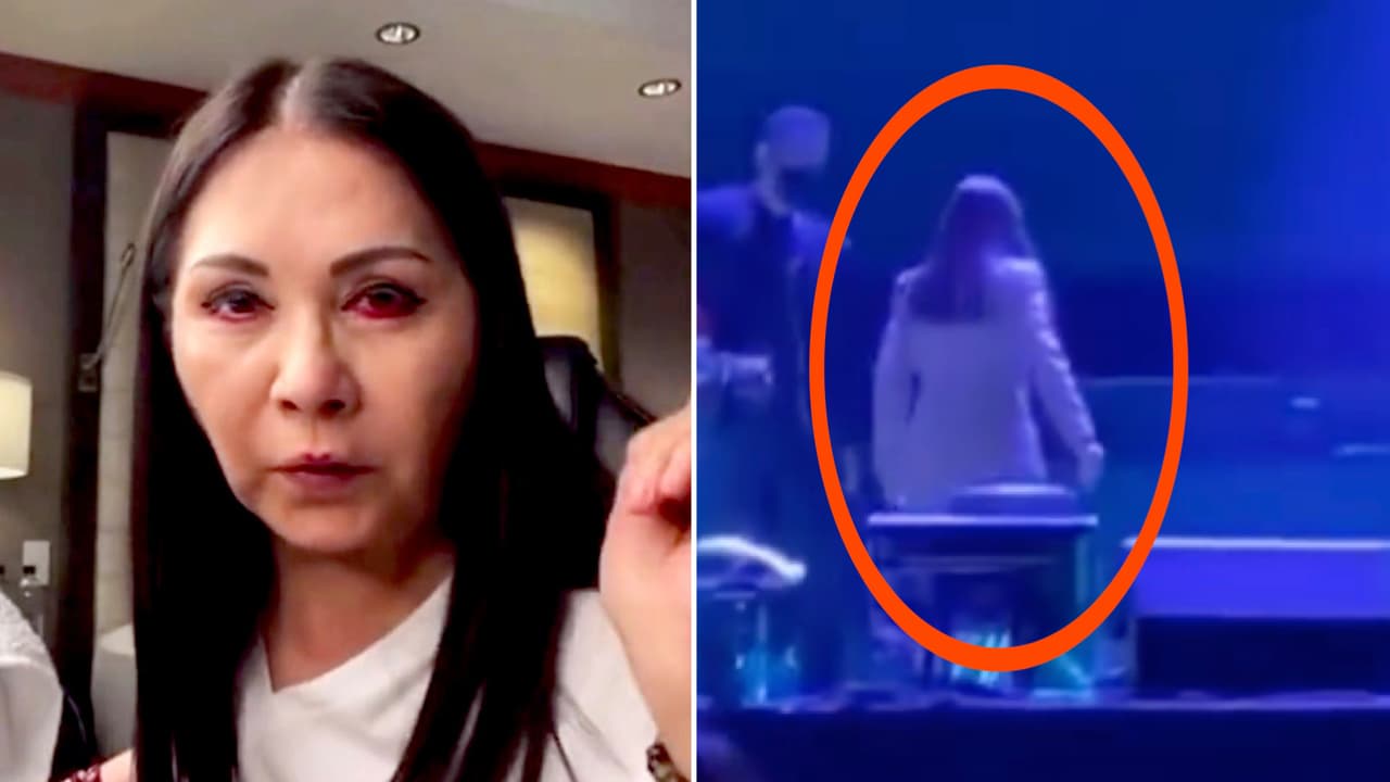 Ana Gabriel no se queda callada ante acusaciones por detener y "abandonar" un concierto: video