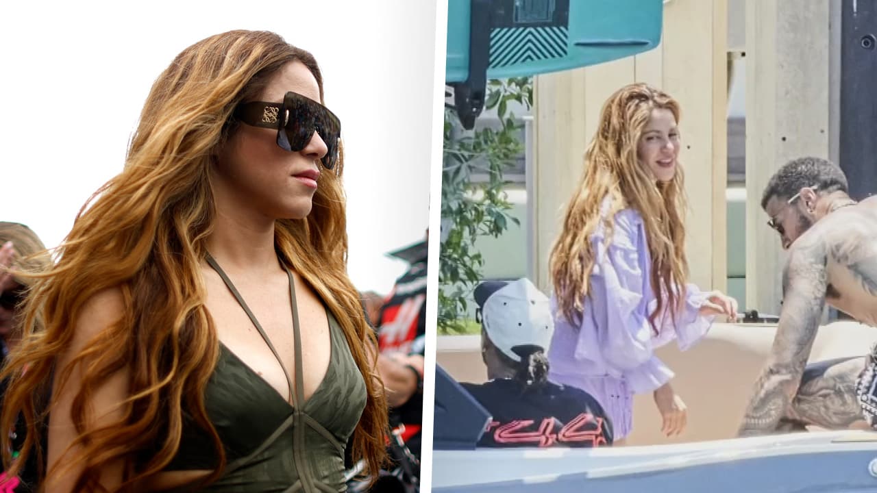 Shakira fue captada nuevamente con reconocido piloto de F1, pero esta vez en yate