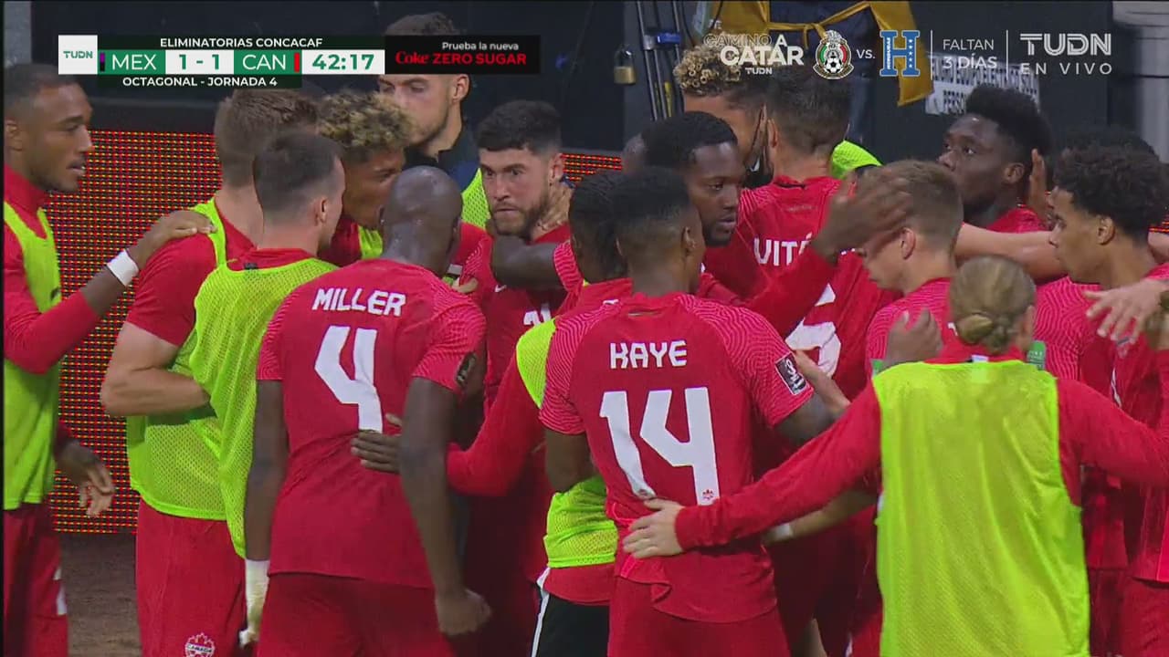 ¡Davies es la llave! Osorio aprovecha un gran pase para el 1-1