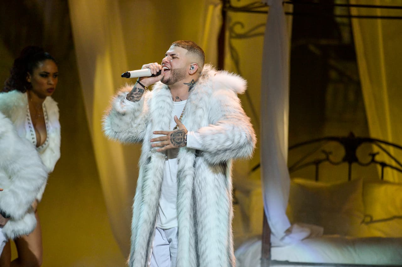 Farruko fue otro de los cantantes que compartió en varias ocasiones su talento.