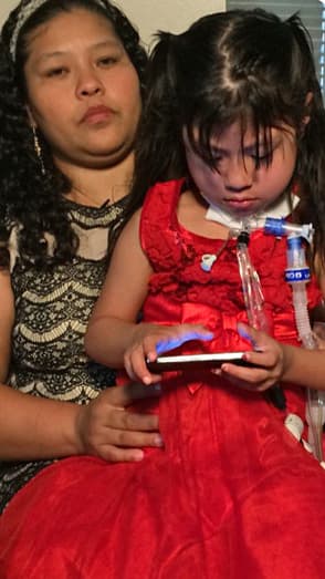 Esmeralda Ortiz ya cumplió 5 años y su diagnóstico es prometedor