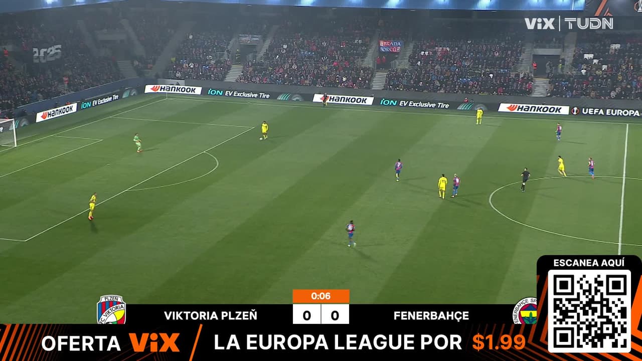 Viktoria Plzen vs. Fenerbahce: horario y dónde ver el partido de la Jornada 4 en la UEFA Europa League