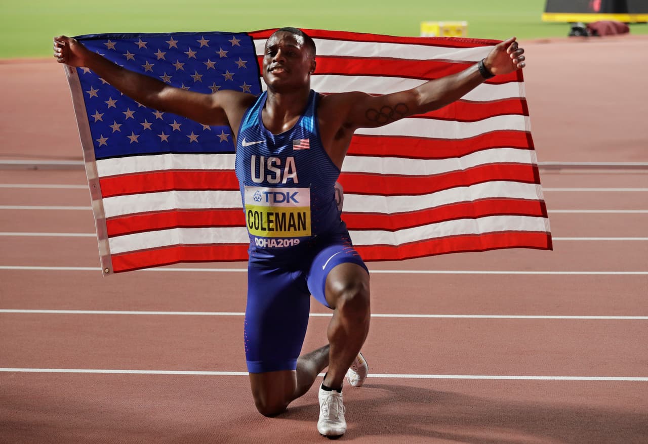 Christian Coleman, suspendido por faltar a prueba antidopaje