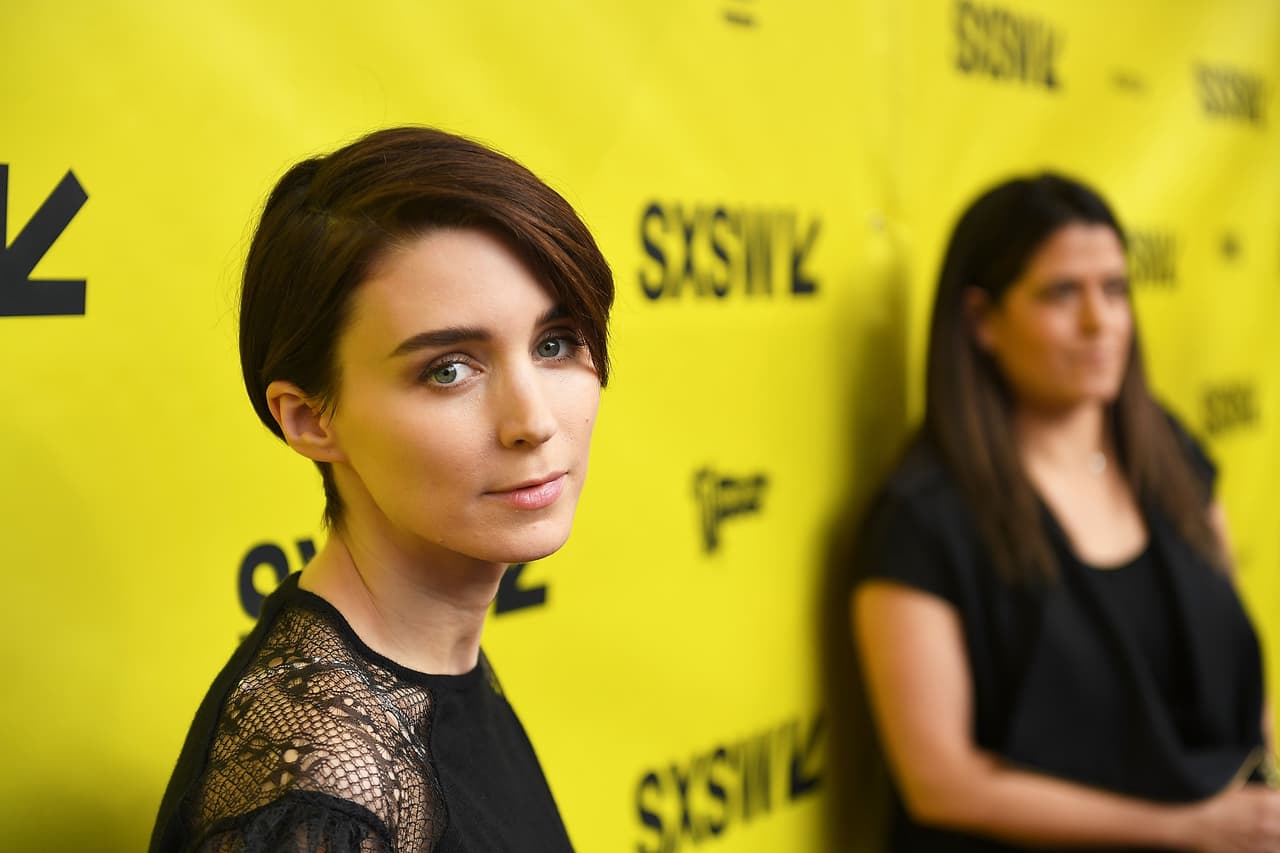 Está la actriz nominada al Oscar Rooney Mara, de 'Carol' y 'The Girl with the Dragon Tattoo'.