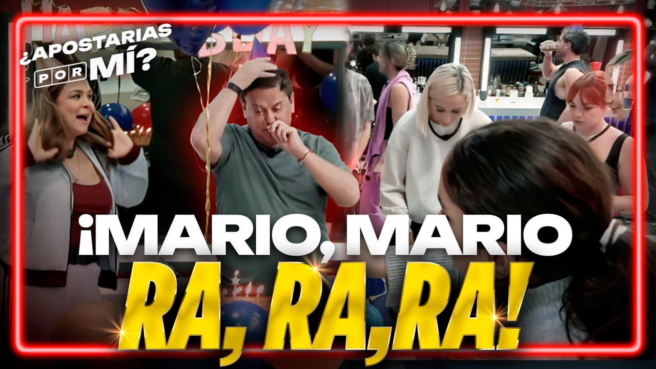 La Villa se une para festejar y partir el pastel de cumpleaños de Mario