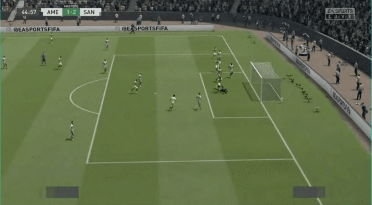 Divertido partido entre Santos y América finaliza en goleada 2-4 a favor de las Águilas.