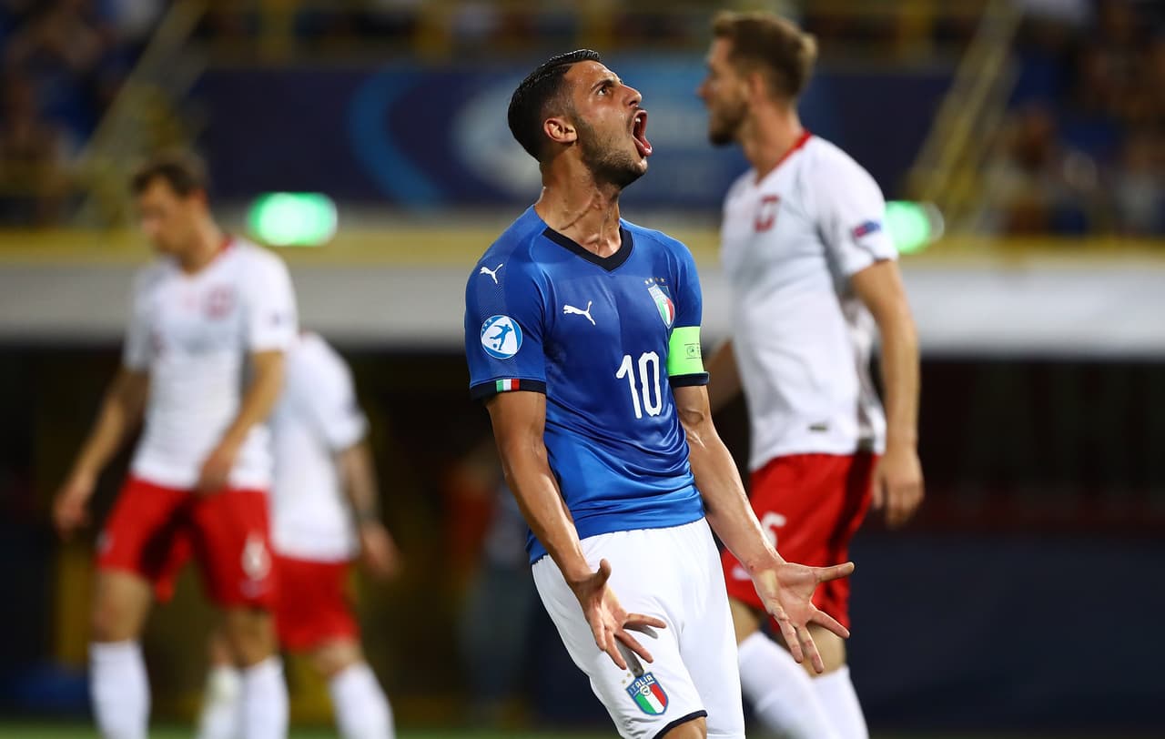 Italia cayó como local en Bologna por 1-0 contra Polonia, que así quedó de líder en el Grupo A en el Europeo Sub-21.