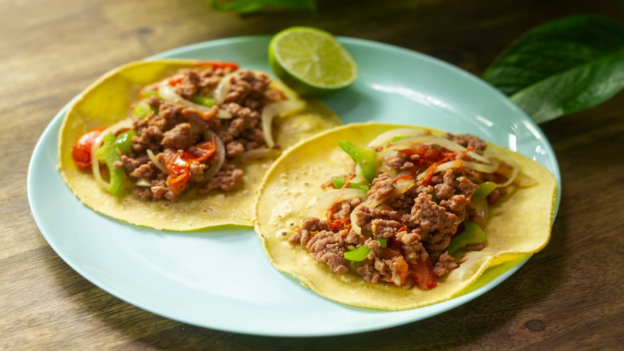 Tacos de picadillo