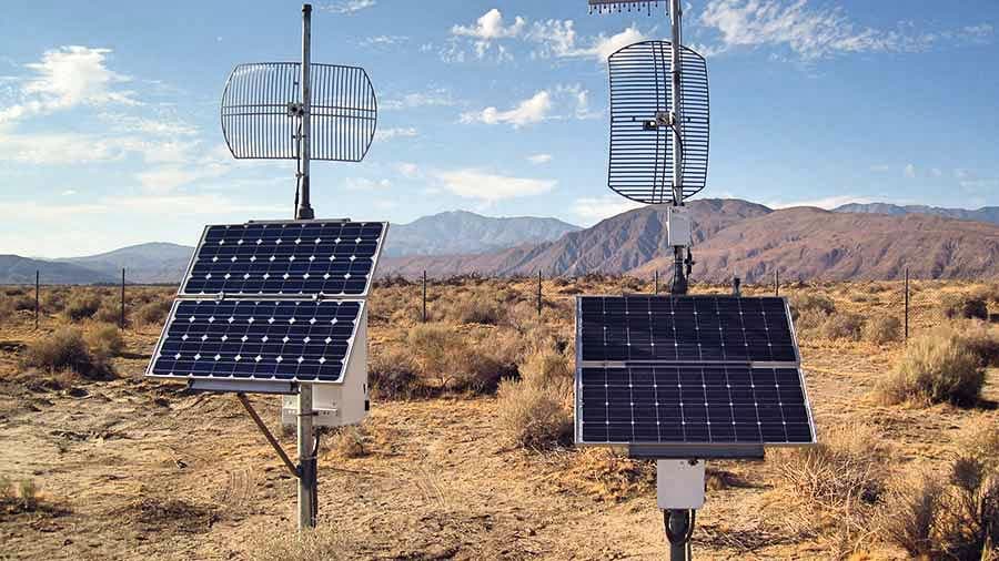 En California hay varias estaciones para para monitorear el sistema de fallas geológicas y una de ellas se encuenta en el Valle de Anza en el sur de California.