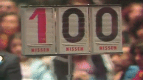 Así se vivió el momento en el que Nadia Comaneci recibió el "10" por su actuación perfecta.