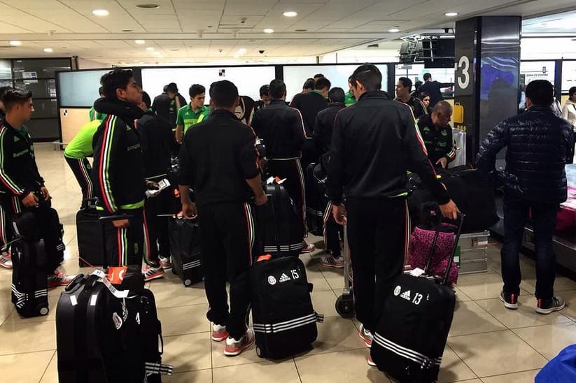Tri sub 17 ya se encuentra en Chile para encarar el Mundial de la categoría