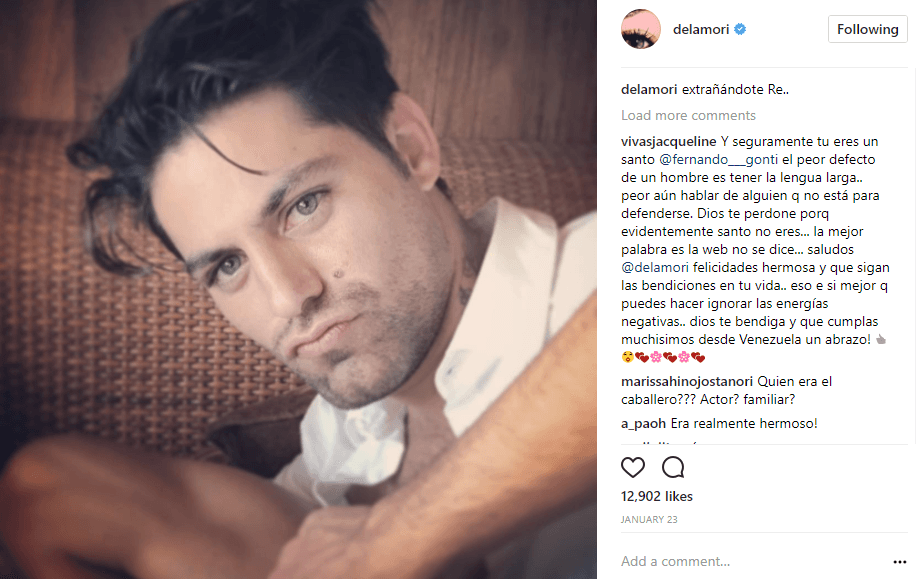Asimismo, a principios de enero de 2017, Bárbara expresó públicamente lo mucho que extrañaba al conductor y así lo compartió en su cuenta de Instagram.
