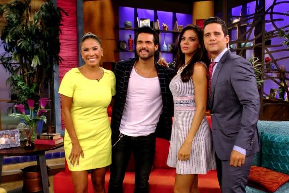 ¡Suerte chicos! Esta telenovela será todo un éxito.