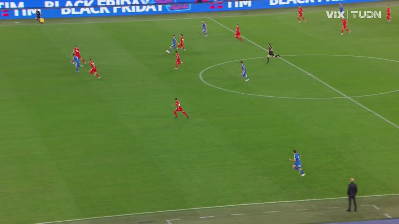 ¡Se apaga el grito de gol! Anulan gol a Raspadori por offside