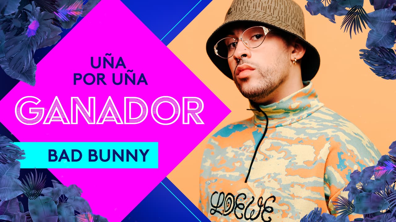 Bad Bunny se lleva su segundo premio, esta vez en la categoría 'Uña por Uña'.