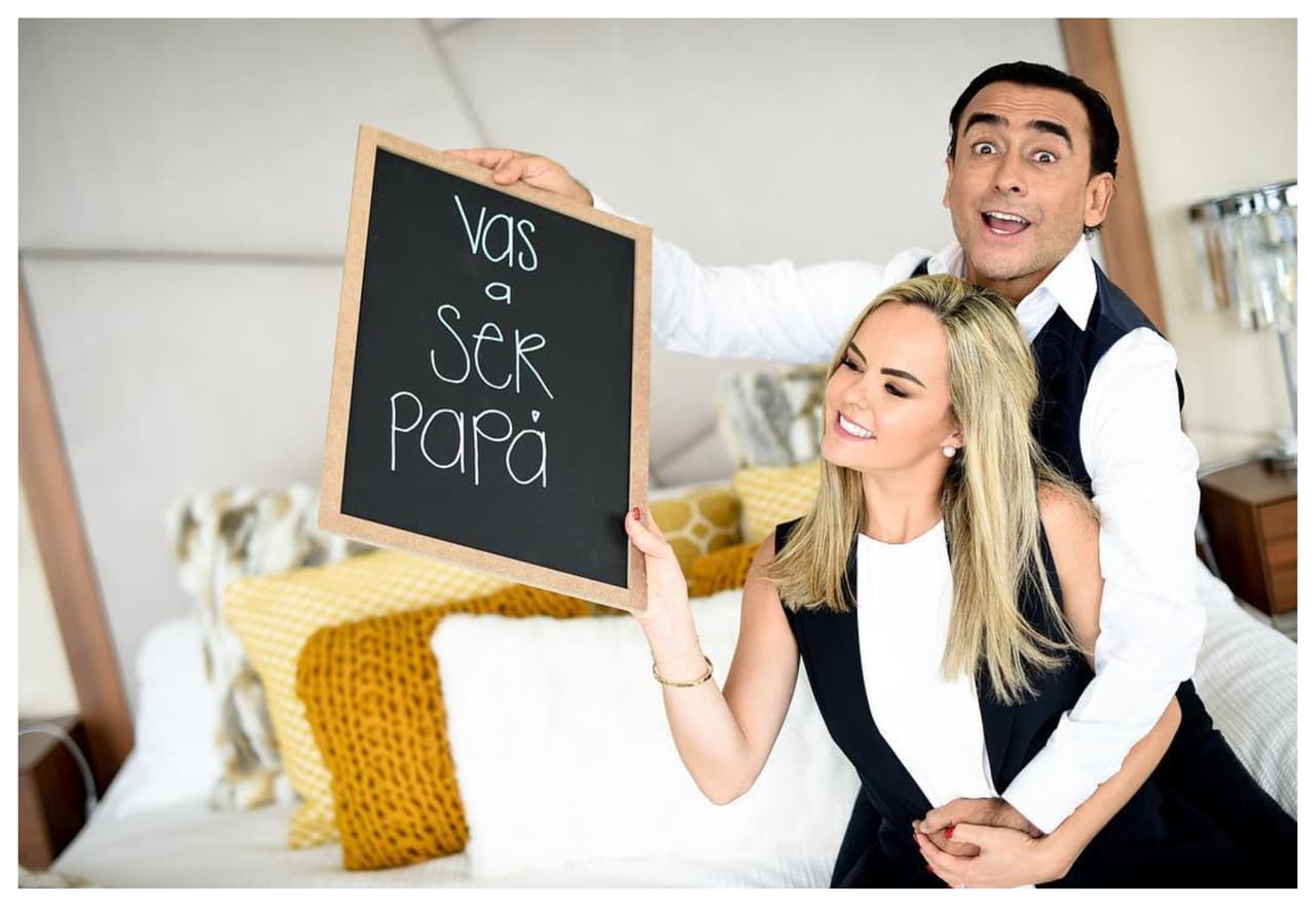 Adal Ramones lloró al enterarse que será padre por tercera vez