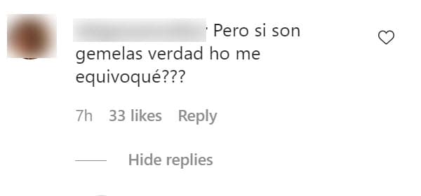 La foto provocó una curiosa reacción por parte de varios seguidores de ambas actrices. Quedaron sorprendidos por el increíble parecido que tienen y hubo quienes les dijeron que más bien lucían como "gemelas".
<br>