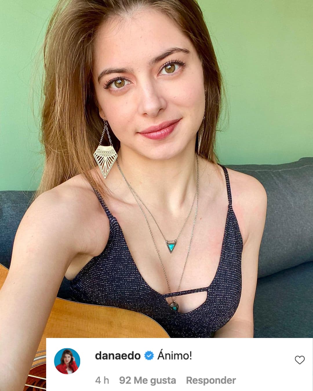 Daniela Aedo también se sumó a los famosos que opinaron sobre la ruptura entre Michelle Renaud y Danilo Carrera. "¡Ánimo!", comentó.