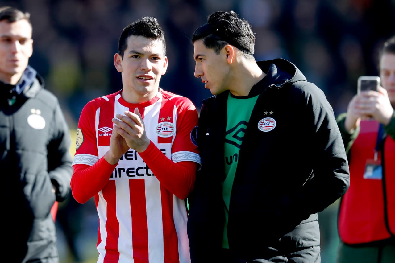 El mexicano Hirving Lozano anotó al minuto 41 del segundo tiempo el gol del 1-0 de PSV Eindhoven en su visita al VVV-Venlo en la Jornada 26 de la Eredivisie, donde es líder con 67 puntos.