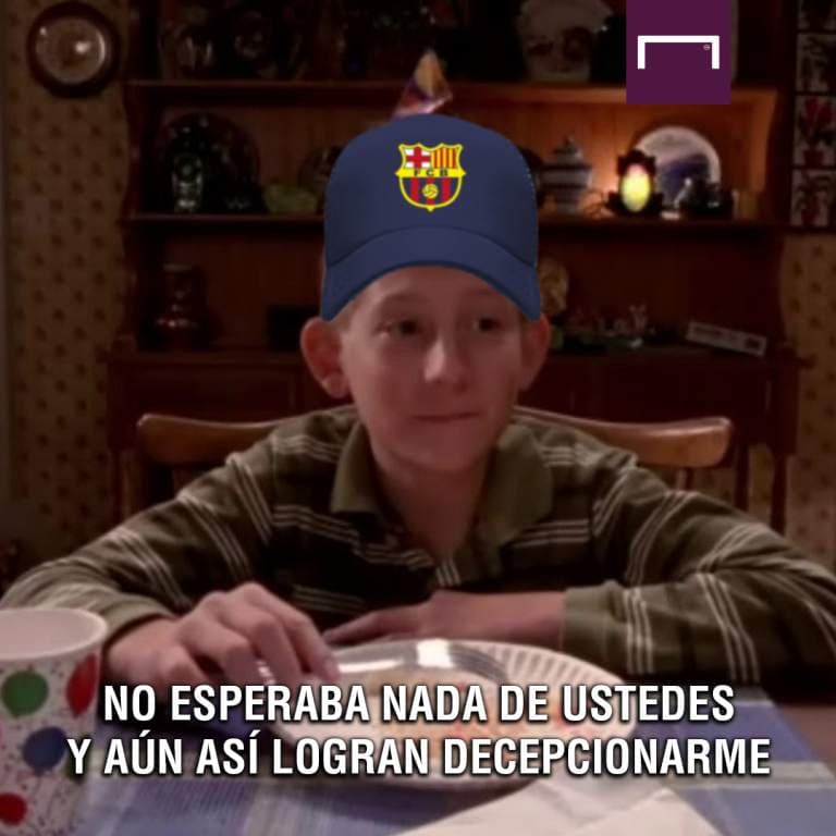 Diviértete con los mejores memes de la derrota 3-0 del Barcelona en UEFA Champions League.