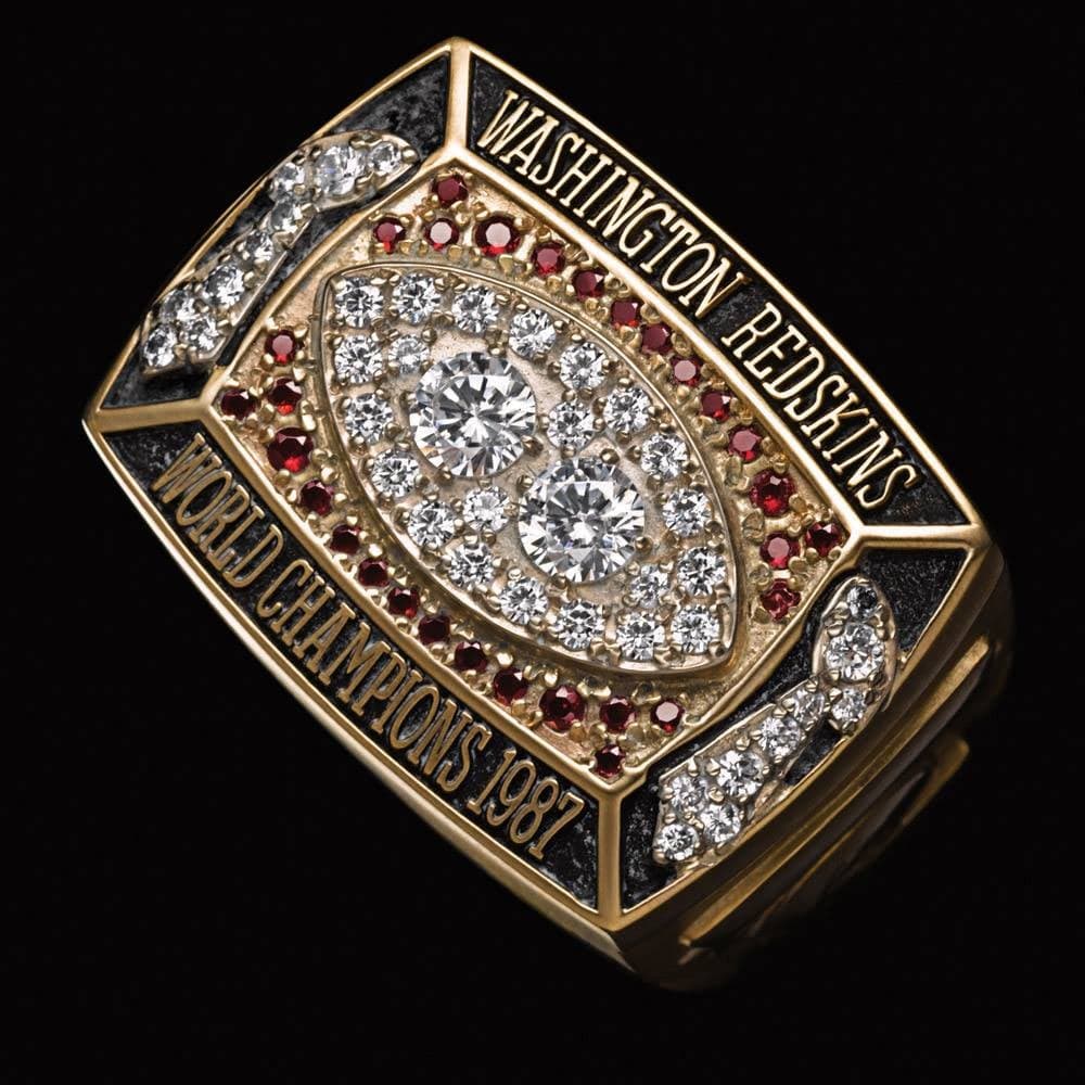 Super Bowl XXII | La colección completa de todos los anillos del Super Bowl.