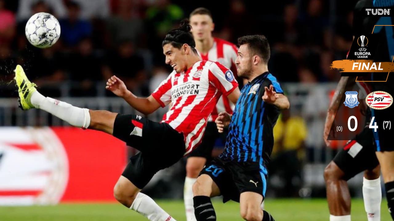 El PSV de Erick Gutiérrez se metió a la Europa League