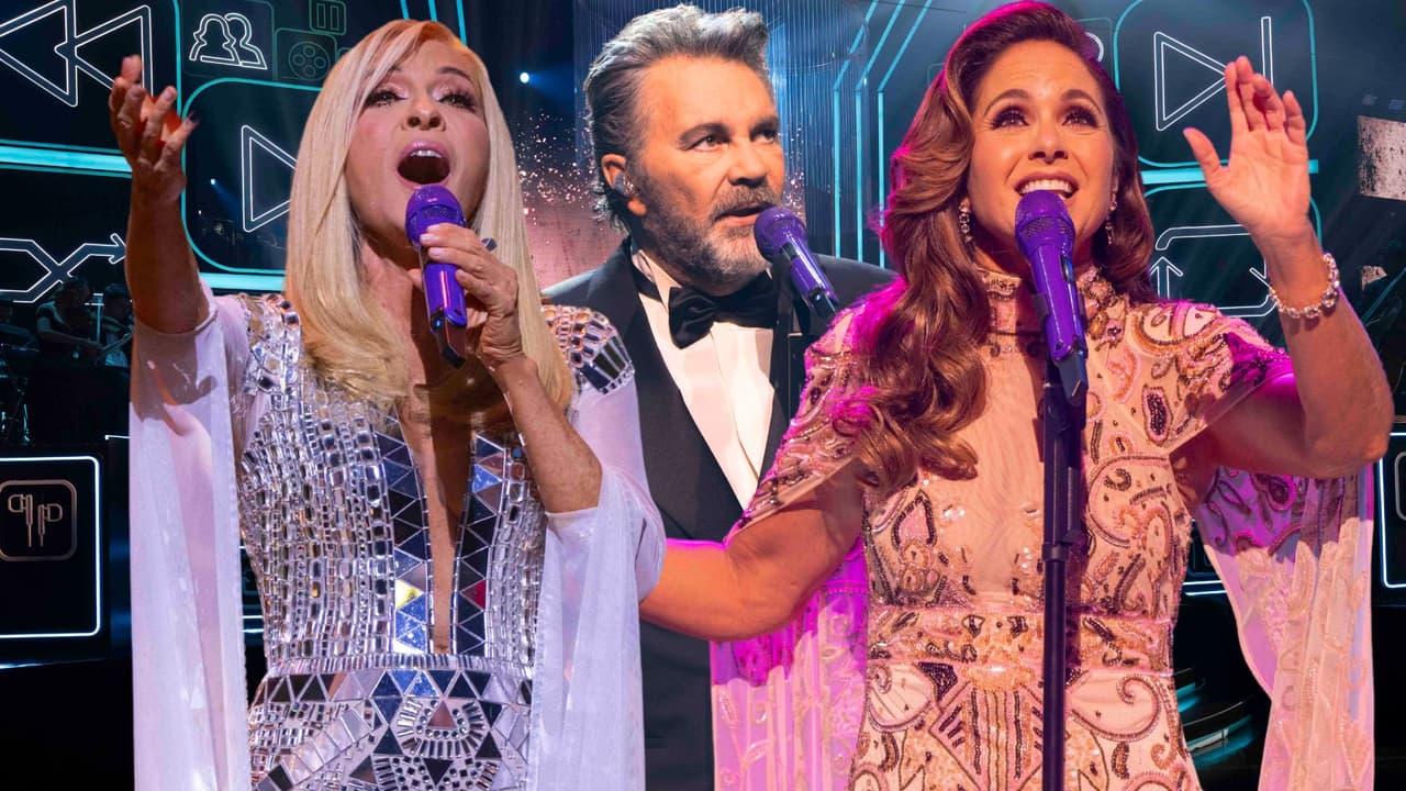 Lucero, Yuri y Mijares reviven sus viejas glorias con orquesta sinfónica en Juego de Voces