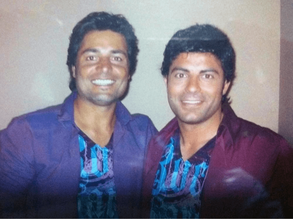 En su juventud trabajó imitando a Chayanne en España y tuvo la oportunidad de conocerlo.
