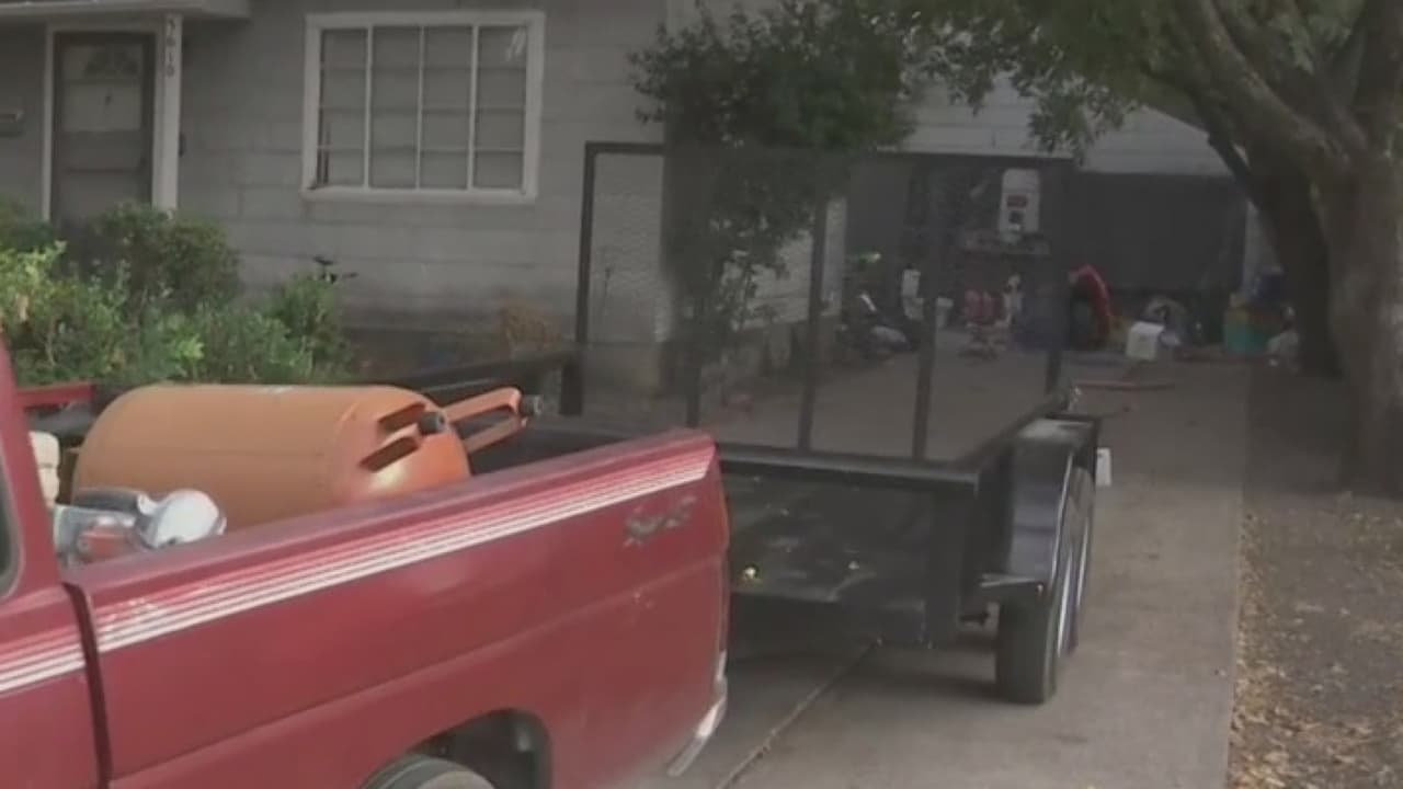 Este hispano logró recuperar el remolque que le habían robado a plena luz del día en el noroeste de Dallas