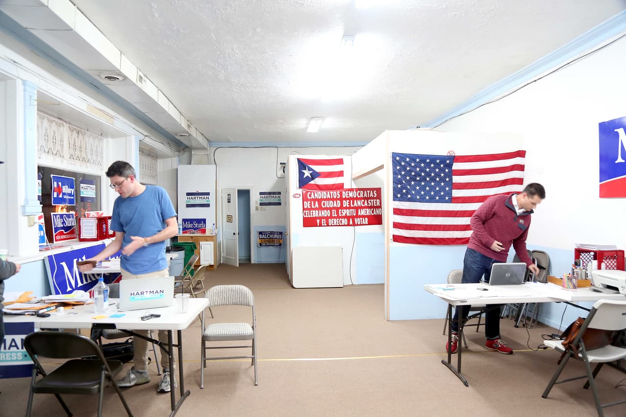 La elección y la polarización: Estados Unidos, un país dividido