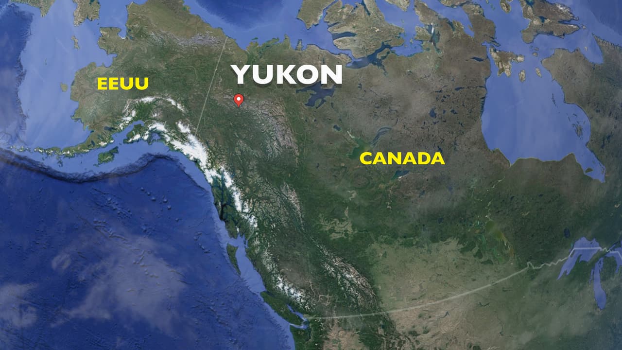 El Yukon es una vasta área cubierta de bosques helados, montañas y ríos de deshielo en verano.