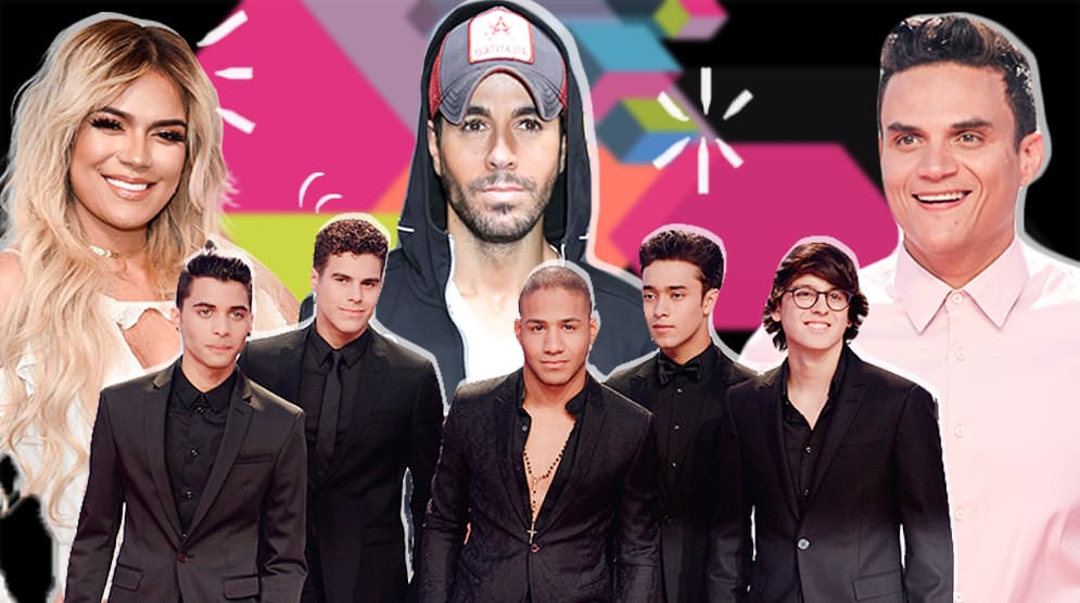 Enrique Iglesias, CNCO, Silvestre Dangond y más famosos confirmados en Premios Juventud 2017