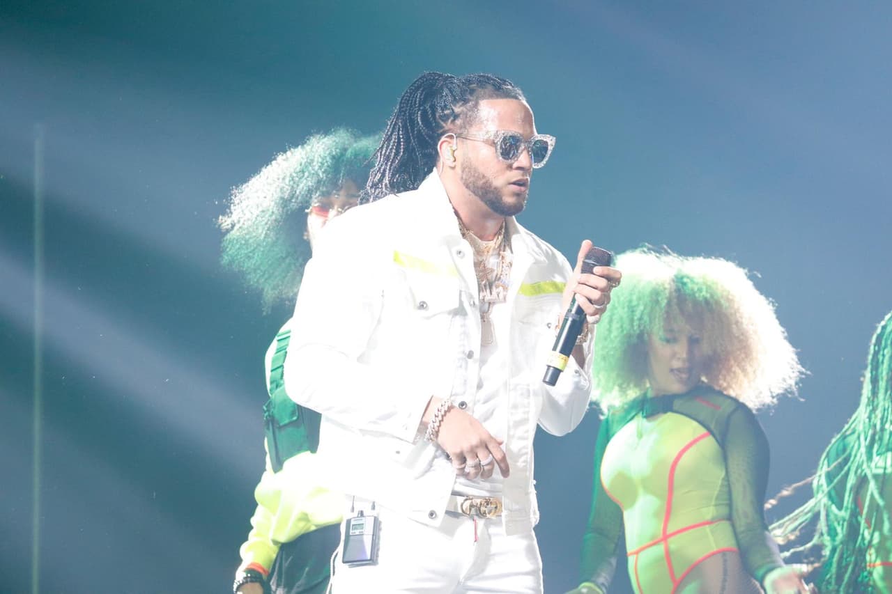 <b>El Alfa</b> no se quedó atrás y también fue puro fuego para sus fanáticos.