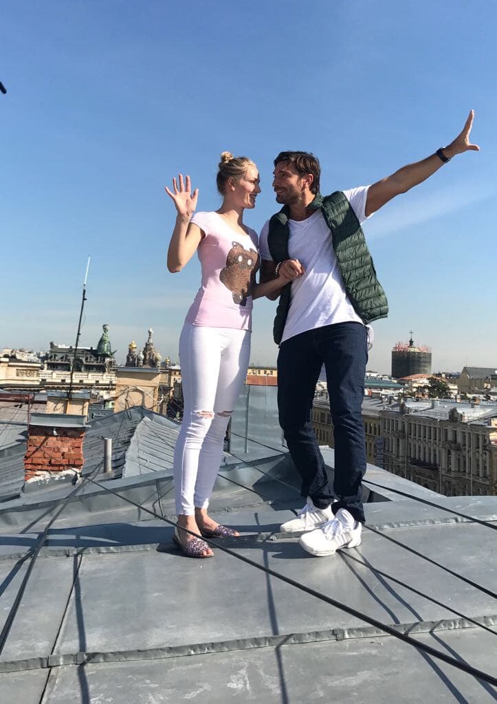 Esto fue suficiente para que el actor quedara convencido de que Katia es "la mujer de su vida".