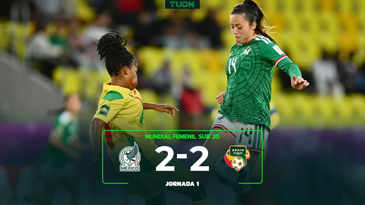 Resumen | ¡México y Benín empatan en un partido de locura en el Mundial Sub-20!