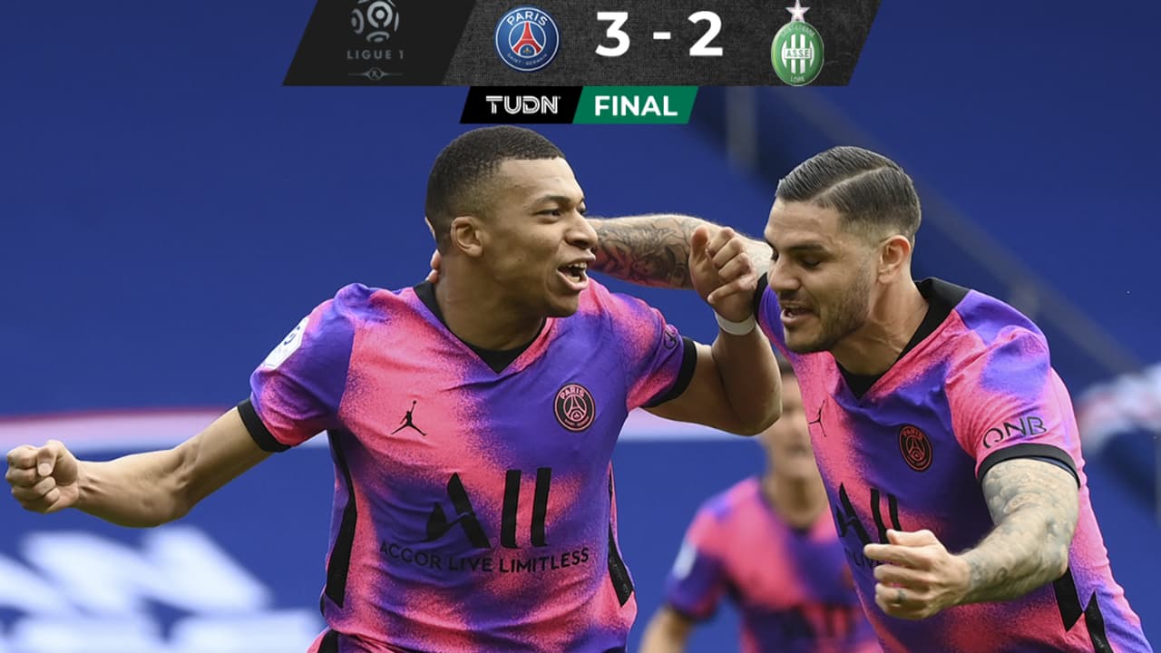 PSG rescata agónico triunfo y se acerca al líder Lille