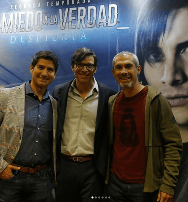 Navarro solía compartir fotografías de su participación en el que fue su último proyecto.