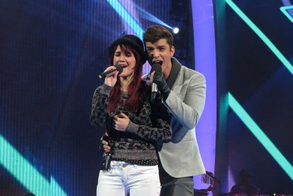 A quienes vimos muy juntitos ahora fueron a Dulce María y José Enrique Poyato.