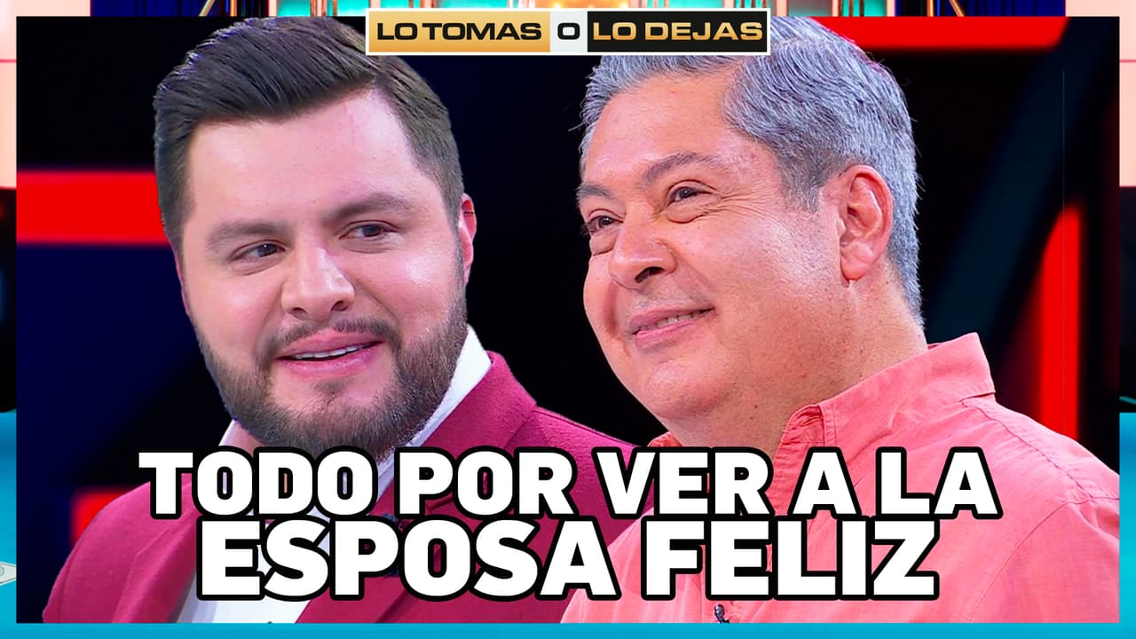 Francisco LE DEBE TODO a su esposa y quiere llevarla de luna de miel tras 29 años de casados