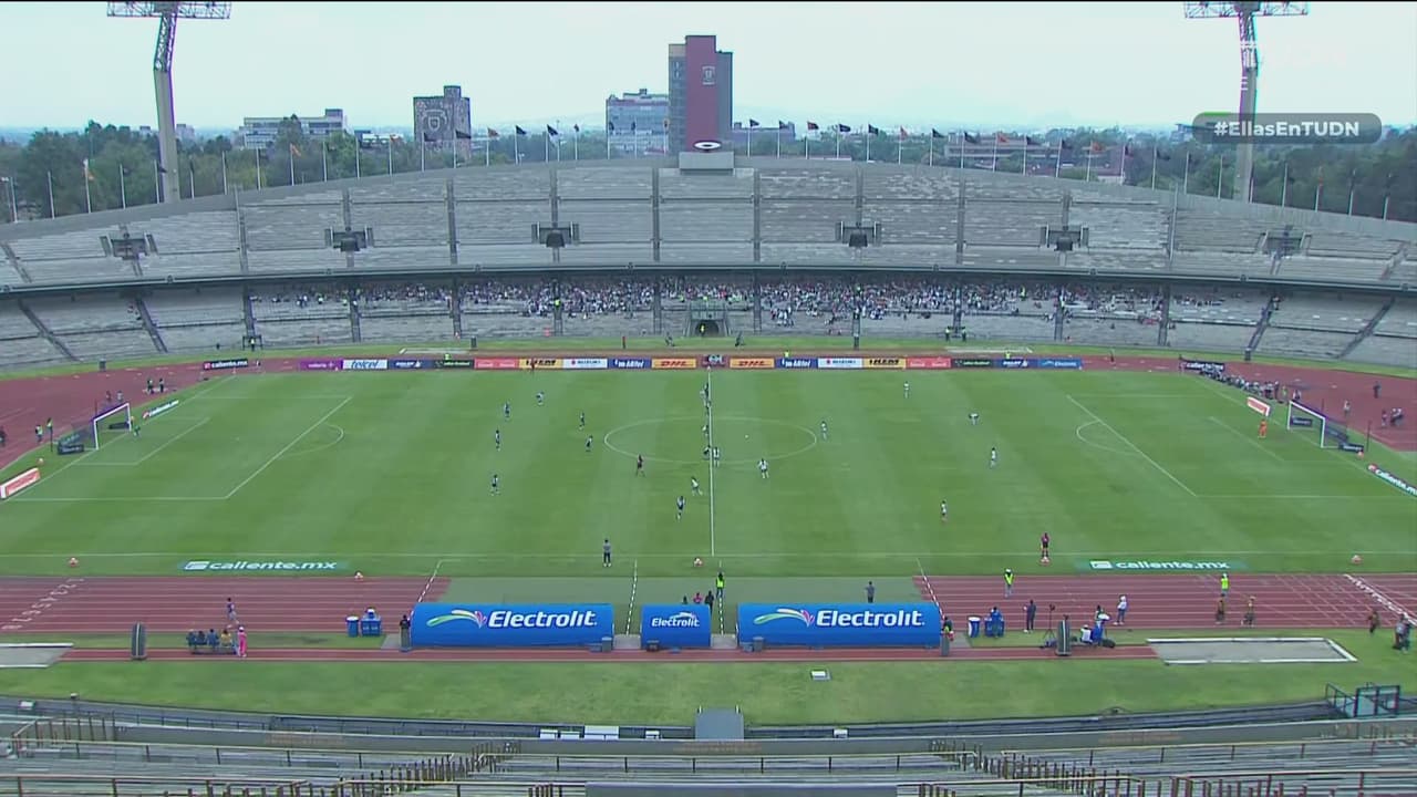 ¡ARRANCA EL PARTIDO! El balón rueda entre Pumas y Pachuca
