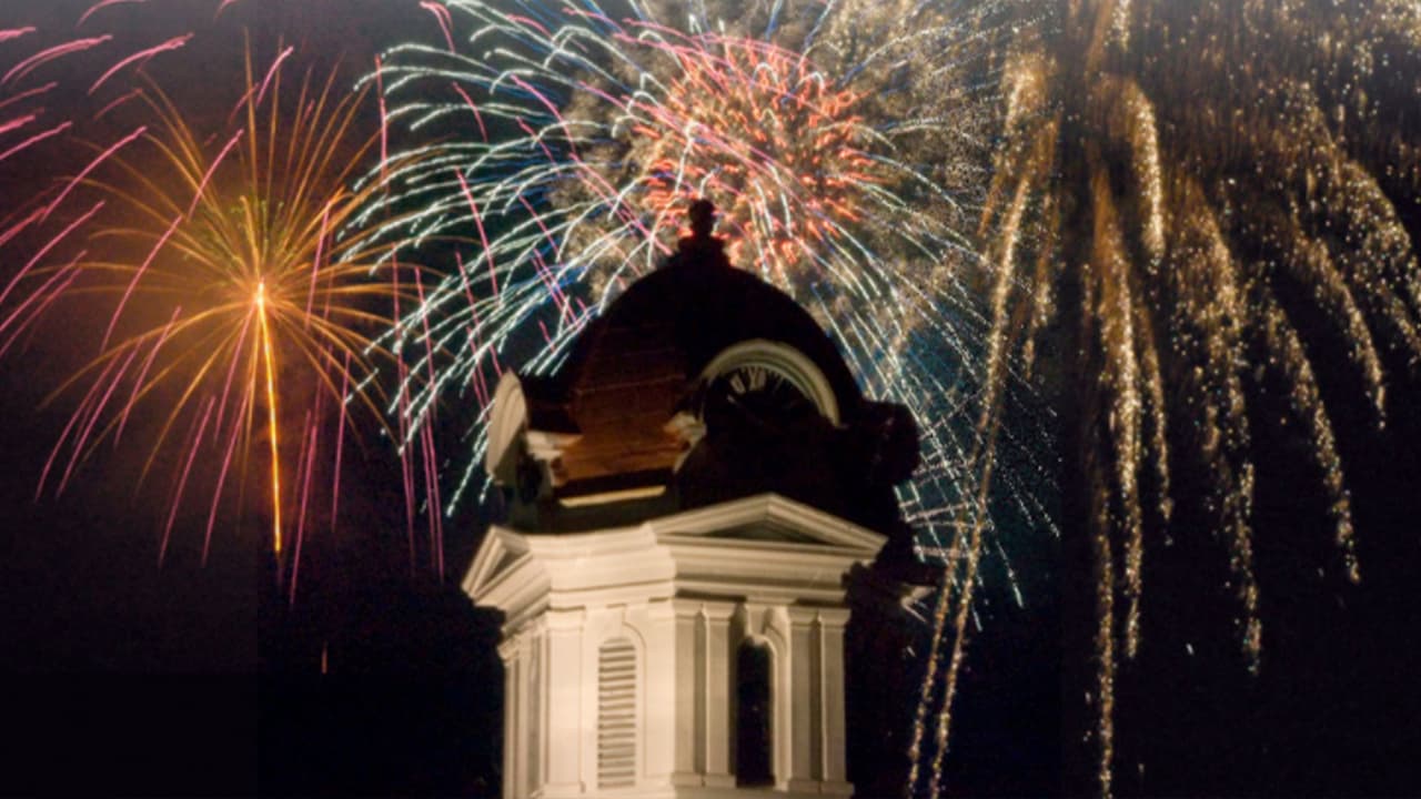 Fuegos artificiales del 4 de Julio en Carolina del Norte, aquí podrá verlos 