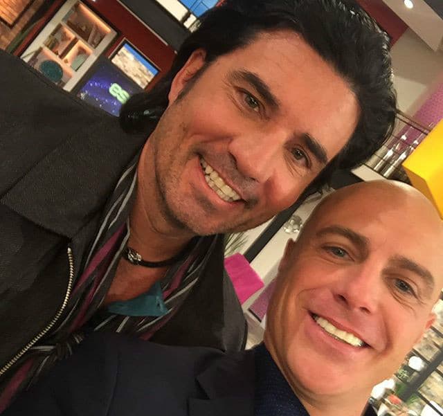 Diego y Liosardo disfrutan el día trabajando.