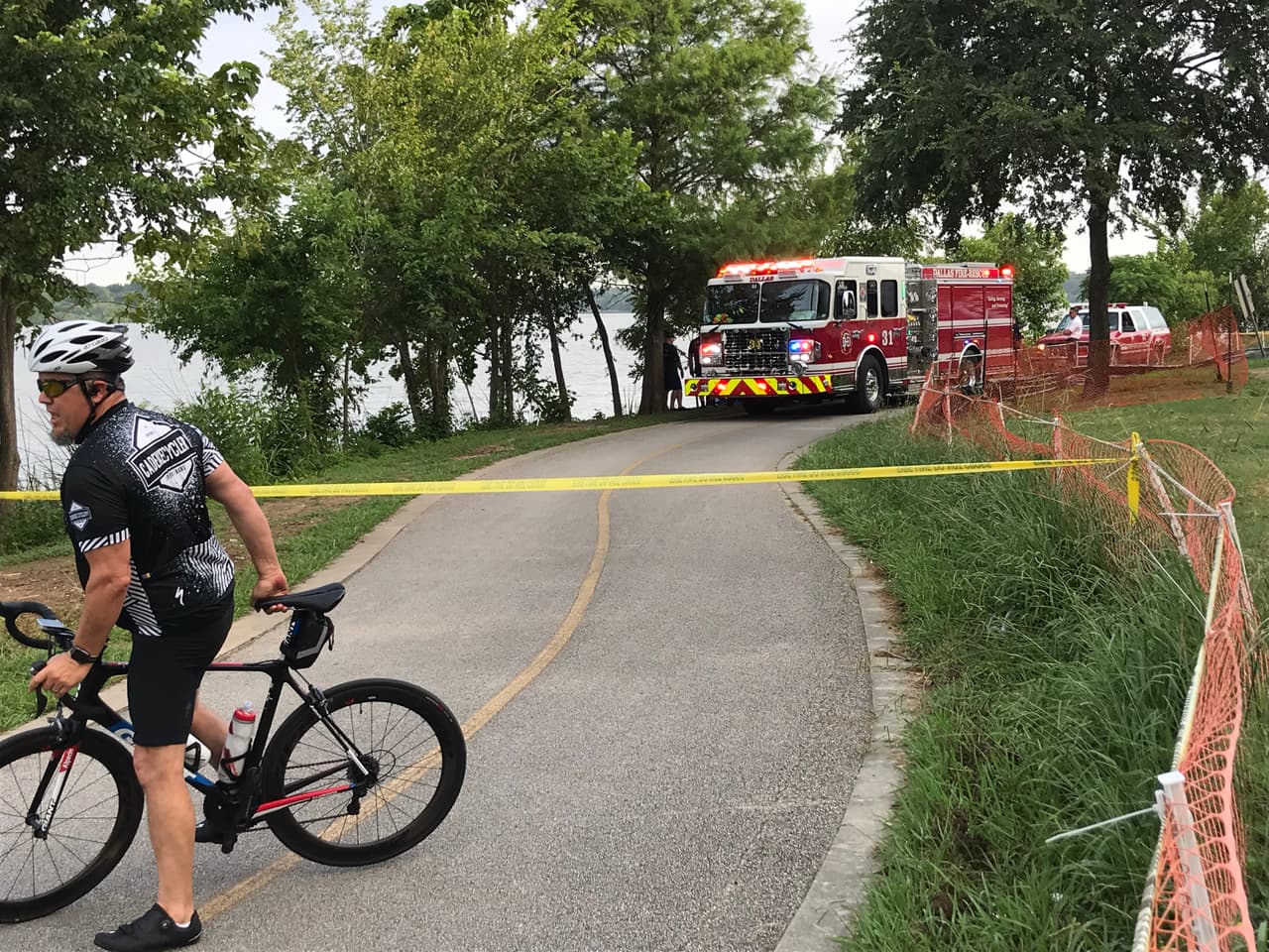 El lugar fue acordonado por las autoridades.