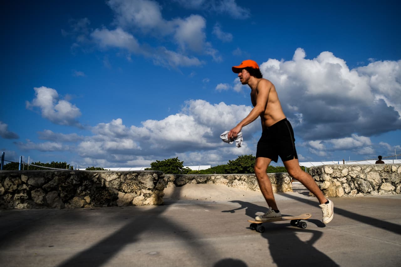 Además las personas podían caminar y hacer ejercicio con suficiente distancia social.