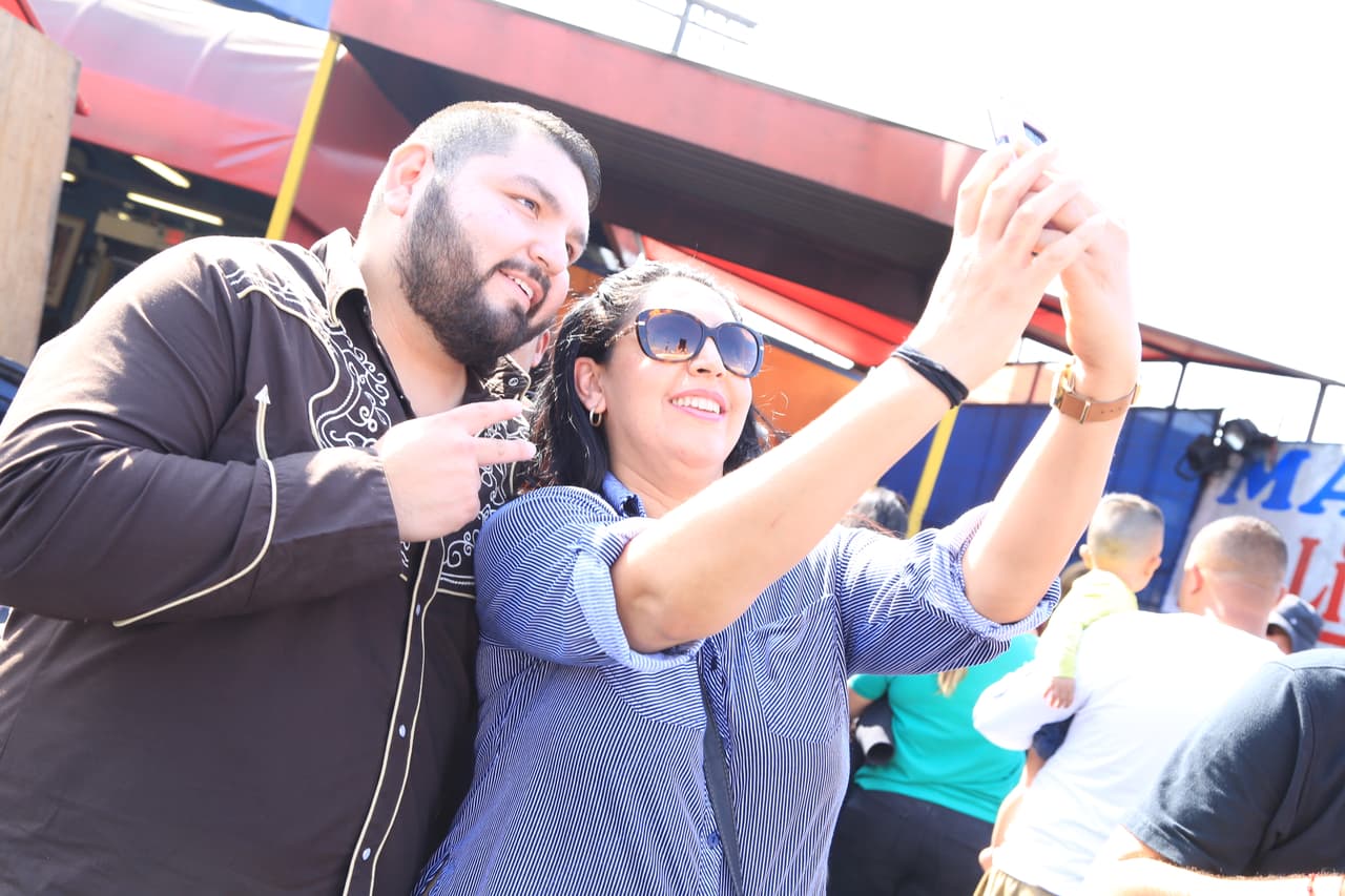 El Free-guey show es muy querido por su público y estas fotos lo demuestran.