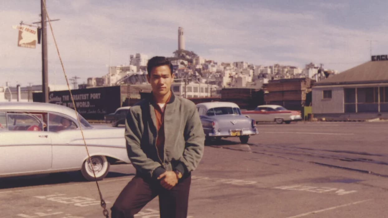 Bruce Lee en el Área de la Bahía en la década de 1960.