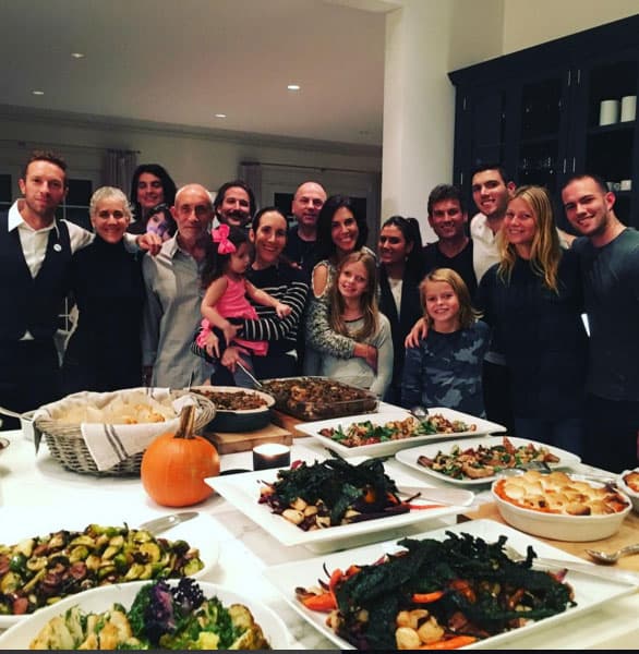 Gwyneth Paltrow y Chris Martin pasaron juntos Thanksgiving