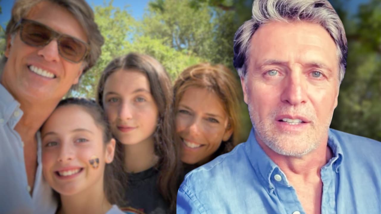 "Sé que están tristes": Juan Soler leyó conmovido una carta a sus hijas acerca de su divorcio de Maki