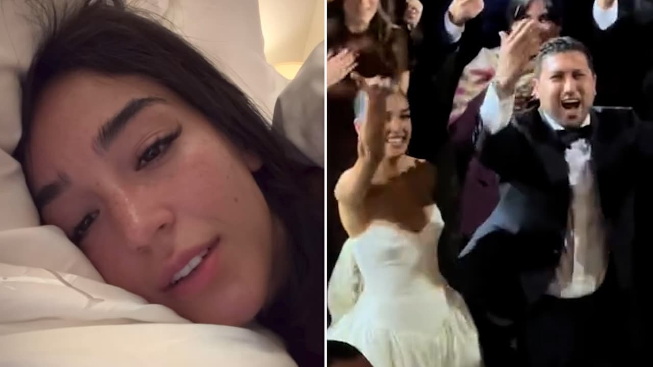 ‘Ale’ Capetillo reaparece en cama y con “fiebre” tras su boda: esto le pasó